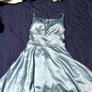 Altar’d State Smoke Blue Dress